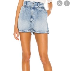 IRO | Laconi Shorts in Authentic Blue Denim Size 34/Size 2